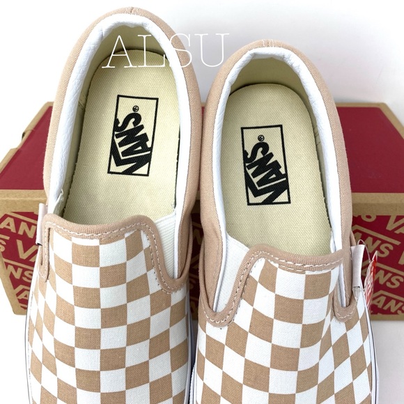 VANS Classic Checkerboard Slip On Frappe Women’s Size Sneakers VN0A38F7QCO - Picture 6 of 9